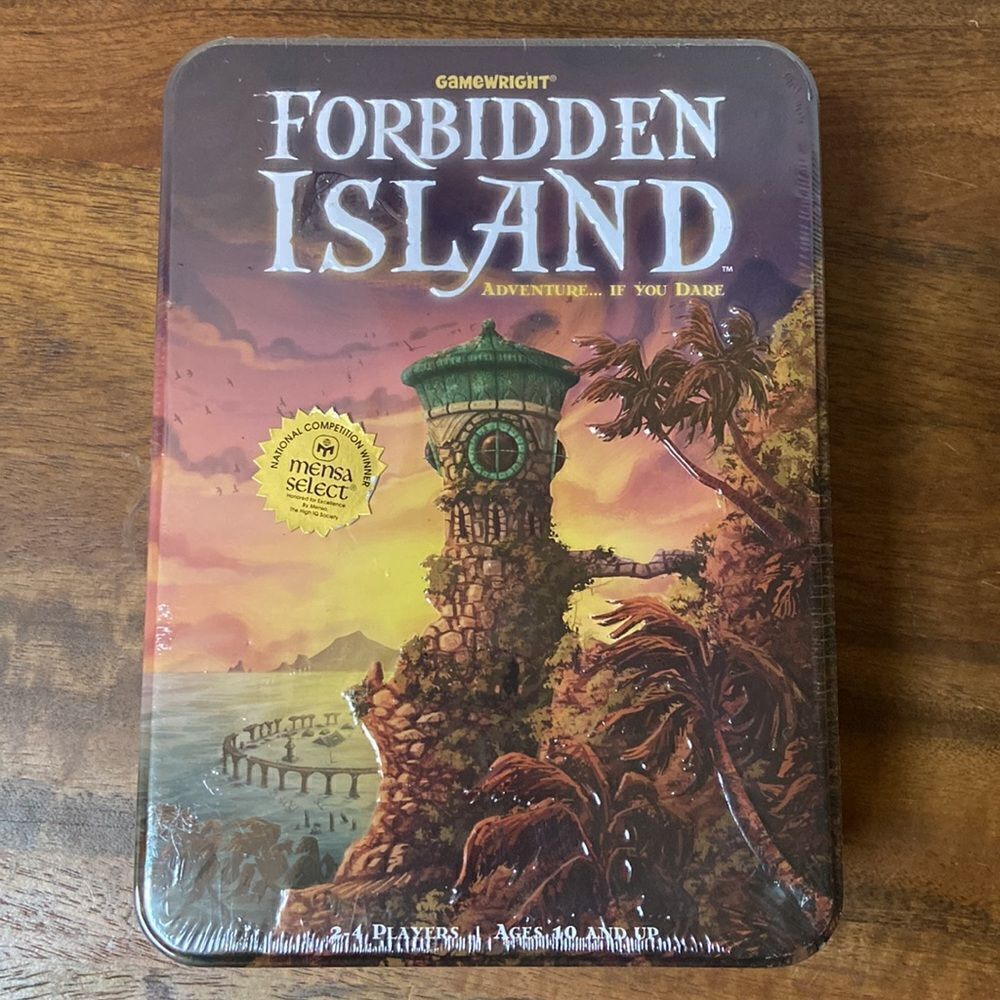 Forbidden Island Gamewright Game New